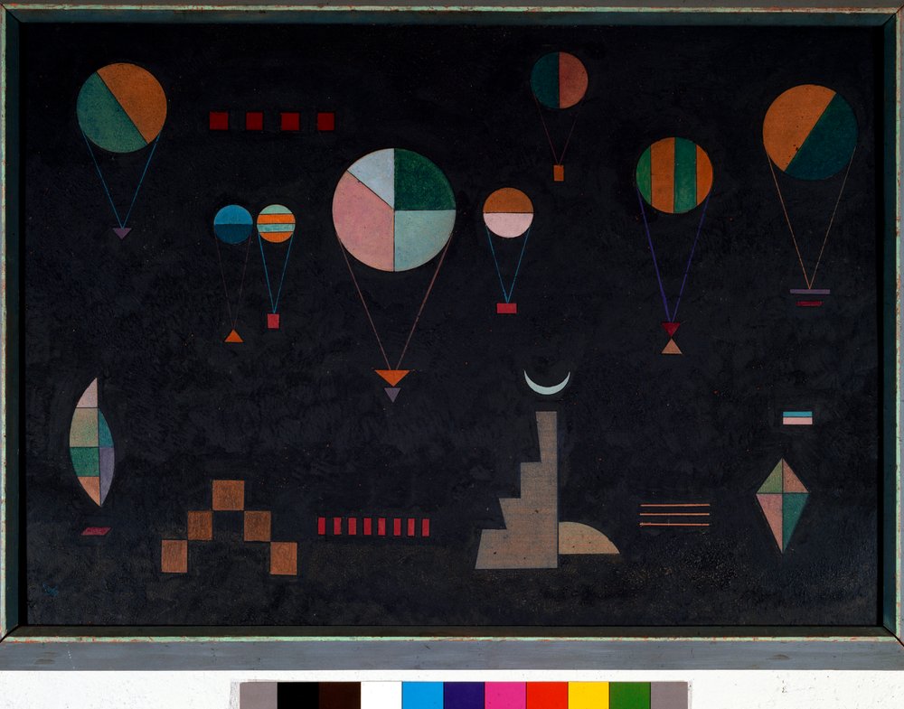 Wassily Kandinsky、AUS DER TIEFE Wassily Kandinsky - Flach tief